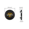 AUXBEAM 4" Round LED Work Light Bar Driving Spotlights Combo Pods & Black Covers