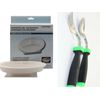 DU-001 No Slip Divide Plate  with suction base + Bendable spoon & fork set