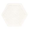 Hama 223 Midi - White Pegboard - Small Hexagon
