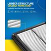 PHILTOP Engine Air Filter CA10885 Replacement for 2010-2011 CR-V (2.4L), Rigid Panel