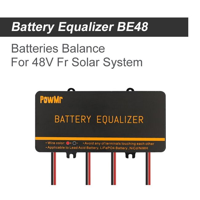  Battery Equalizer 48V Solar System Max 4 X 12V