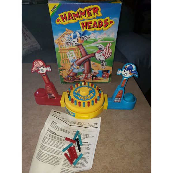 1992 Hammer Heads Game By TYCO