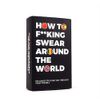 Gift Republic Learn How to Swear Around The World Cards, Multi