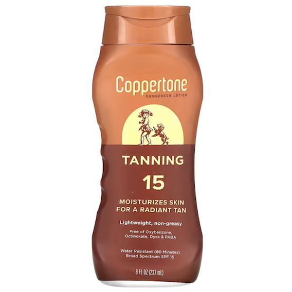 Outdoor Tanning Lotion Tanning Cream Sun Protection SPF15, 1 Pack