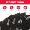 12Pcs 20"x15" Butyl Heat Insulation&Vib