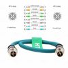 HangTon Ethernet Cable M12 8 Pin X-Coded to 8 Pole X-Coding Gigabit Cat7e Network for Cognex Basler Baumer Keyence Datalogic Microscan Industrial Sensor Camera Reader 50cm