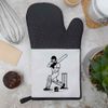 'Cricket Batter Action' Oven Glove/Mitt (OG00056041)