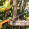 FLORA GUARD Folding Hand Saw, Camping/Pruning Saw with Rugged 7" Professional Folding Saw(Orange)