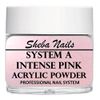 SHEBA NAILS System A Acrylic Nail Powder INTENSE PINK- 1oz Jar