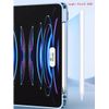 360 Degree Rotating iPad 10.2 Case Vertical Horizontal Notebook Type 2-Piece Set iPad 9th Generation 8th Generation 7th Generation Case Magnetic Suction Type Separating Thin Transparent Hard Case