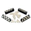 Pressman Tri-Ominos - Deluxe Edition Triangular Tiles with Brass Spinners, 5"