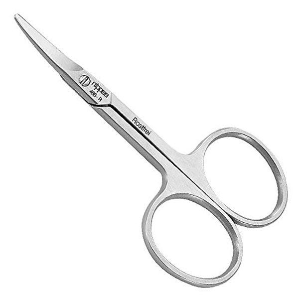 nippes Solingen Professional Baby Scissors | 8 cm | Rustproof | Scissors for Shortening Fingernails | Nail Scissors Rounded | Nail Care for Newborns | Quality from Solingen