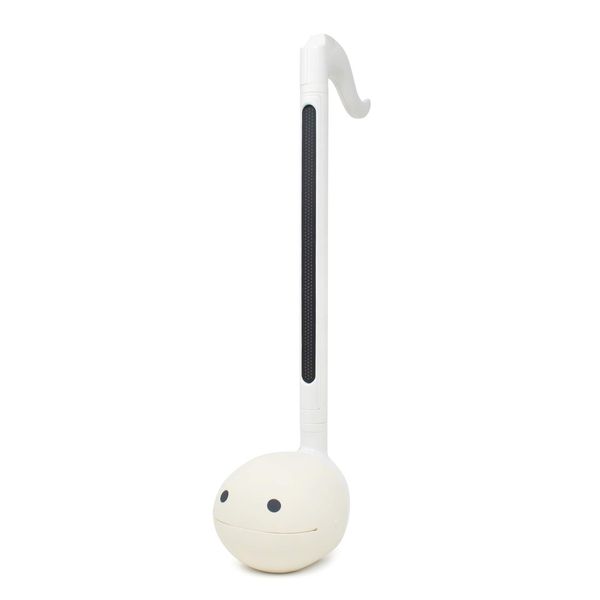 Otamatone Techno [Japanese Edition] Electronic Musical Instrument Synthesizer [Music Link Connect] with a Smartphone (iPhone and iPad iOS/Android App) from Japan by Cube/Maywa Denki, White