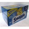 Snuggle Blue Sparkle Fabric Softener Dryer Sheets Fresh Release Snuggles 200ct