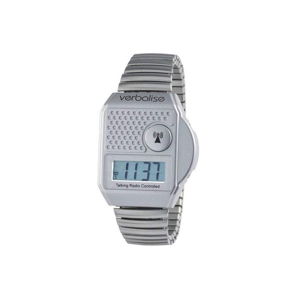 Verbalise Digital Radio-controlled Alarm Talking Watch VER-D08B