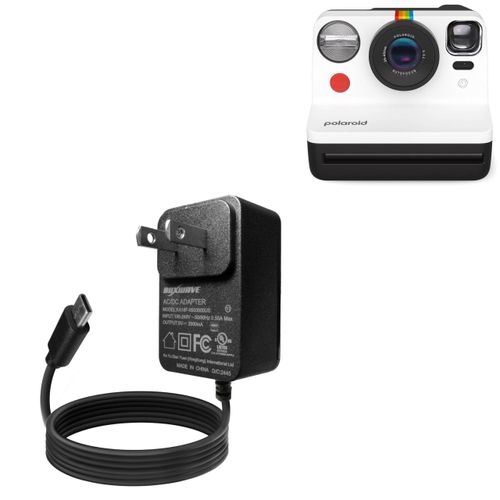 BoxWave Charger Compatible with Polaroid Now Generation 2 - Wall Charger Direct (15W), Rapid Charge Your Device with Built-in 6ft Cable