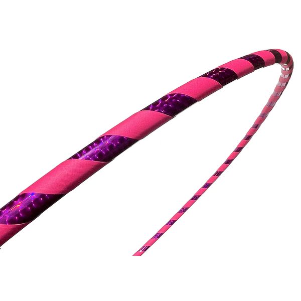 SpinMajik Kids Hula Hoop (UV Pink, Small (28"))