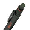 rOtring 600 Ballpoint Pen | Medium Point | Black Ink | Green Barrel | Refillable
