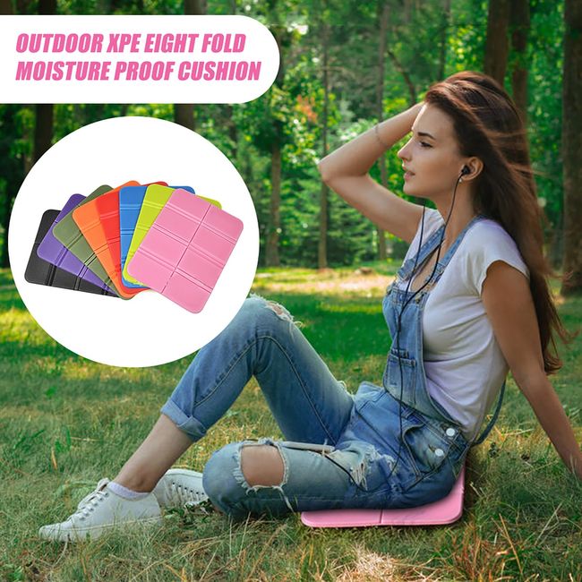 1x Foldable Foam Seat Cushion Sitting Mat Hiking Beach Picnic Pad Travel  Camping