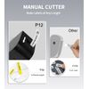 Phomemo P12 Label Maker, Bluetooth Label Maker Machine with Tape, Bluetooth Thermal Label Printer handheld, Label Machine for Home and Office/Outdoor Use
