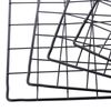 12-Cube Wire Cube Storage Organizer Shelving Wire Shelves Rack Modular Bookshelf