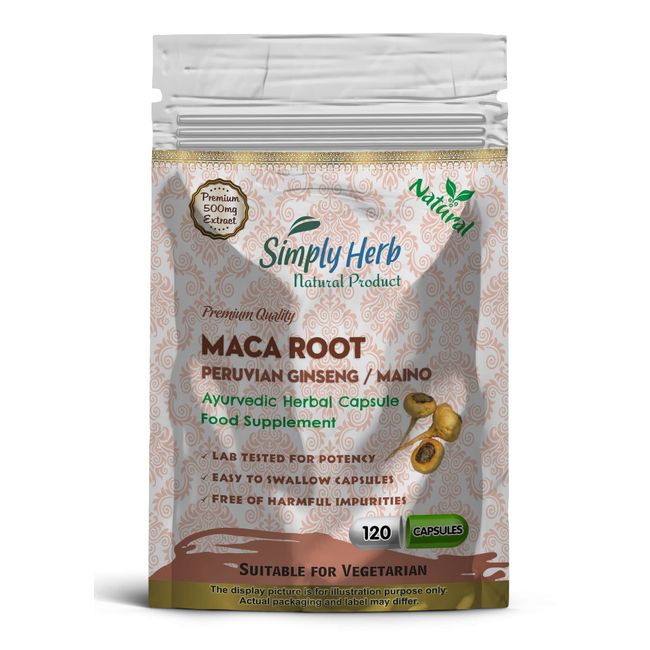 Maca Root Capsule (120 Capsules)