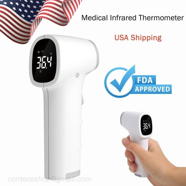 LED Infrared Thermometer Digital Non contact Medical Temperature Meter TP500 USA