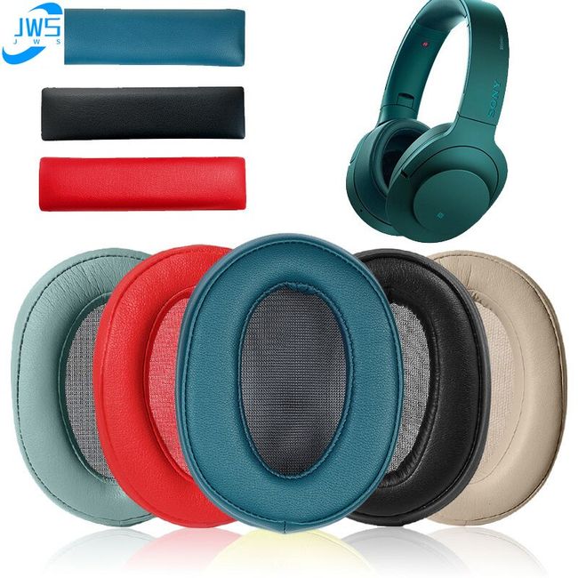 Replacement Ear Pads Cushions Headband Kit SONY MDR-100ABN WH