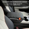 Car Accessories - Armrest Pad Center Console Box Leather Cover Protector Cushion