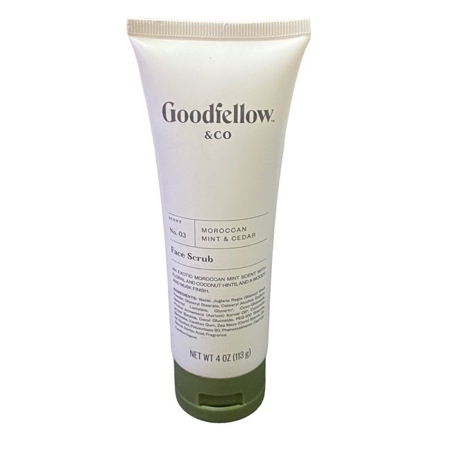 Goodfellow & Co - No. 03 Moroccan Mint & Cedar Mens Face Scrub 4 Oz