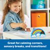 Learning Resources Rainbow Visual Timer for Kids, Sensory Timer for Autism, ADHD, 5 Time Increments, Light or Dark Mode, Ages 3+