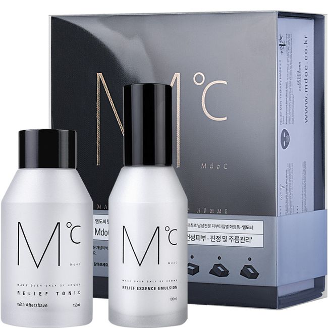 M℃ RELIEF Men's Basic Gift Set