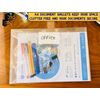 A4 Plastic Wallets Clear Popper Wallet Envelope Folders Transparent School Document Folder Press Stud Wallet Carry File Pockets with Button Closure/Insert-CC on Closing Flap (30)
