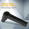 FTVOGUE 4PCS Thread Adjustable Handle Metal Machine Knobs Adjustable Fixing Handle M4/5/6/8/10/12 Female Thread (M6)