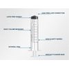 Ciringe 10 ml Syringe with 18G Pink Mixing Kit - 20 Sets