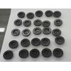 25 Semi Tech Leap blocks  optical edger Color black optometrist NEW 