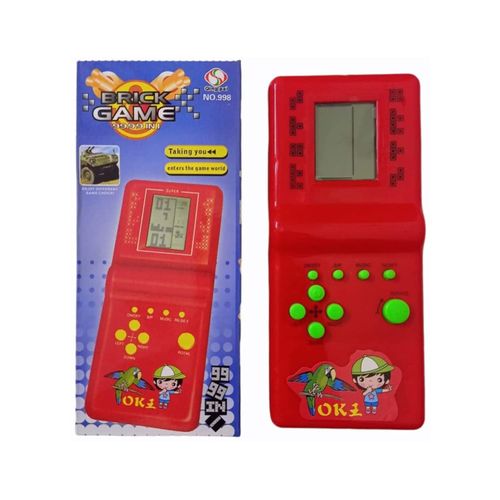 Rishi Quality Presents Handheld Brick Game for Kids, Little Kids 9999 in 1 Video Game. Video Game for Birthday Return Gift, Rakshabandhan Gift. (Colour May Vary)