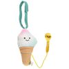 Fine Motor Mini Toy Series Mini Rattle (Fluffy, Soft Cream)
