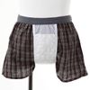 Trunks with Pads for Minor Leakage, For Men and Men, 50cc Absorption, No Stains, Invisible, For Residual Urine Feeling, Brown, Size M