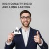 1 x Triangle Coaster - Magnesium Сhemical Element Cork Backed MDF Glossy Tea Coffee Accessory #60903