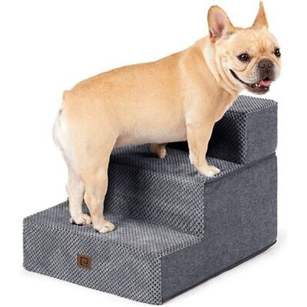 13.5" Dog Stairs Pet Steps Non-Slip Balanced Dog Indoor Step for Couch Sofa NEW