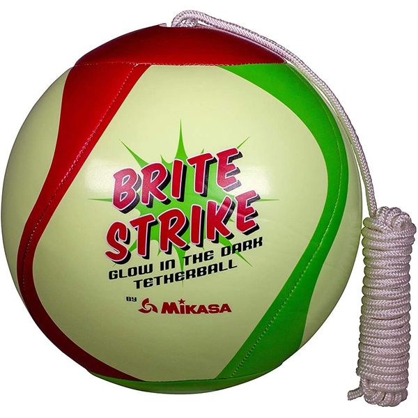 Mikasa Glow in The Dark Outdoor Tetherball, Multicolor