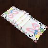 Grelucgo Embroidered Easter Bunny Table Runner (13 x 54 inch)