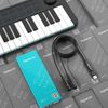 1 input/1 output USB-MIDI (5-pin DIN) interface (easily connect electronic instruments to a PC | MIDI cable | Windows / macOS compatible)