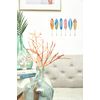 Beachcombers SS-BCS-00527 6/A Surfboard Hooks, 8.5" x 2" x 1.5", Multicolor