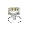 IDEAL Electrical 85-363 Shielded Feed-Thru Modular Plug Connector, Cable Connector for CAT6A/6/5e Shielded Cables, (10 Connectors)