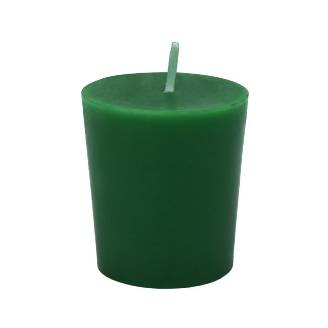 Zest Candle CVZ-012 Votive Candles, Hunter Green, Small, 12-Piece