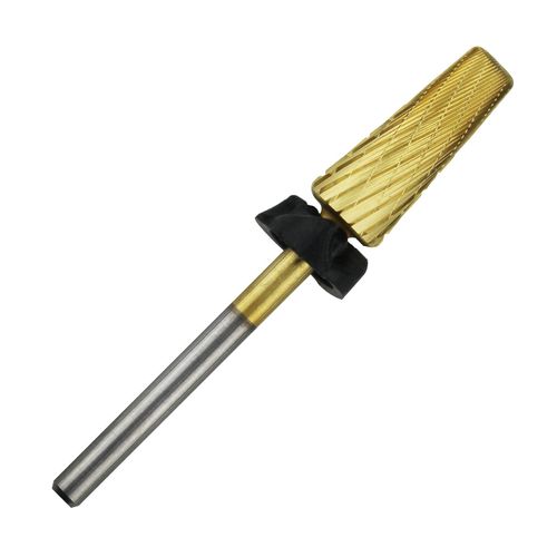 C & I 5 in 1 Nail Drill Bit, Mixed Sizes Edition, Cross Teeth, 2 Way, Professional Multi-function Nail Drills for Electric Manicure Drill Machine, Shank 3/32” (Mix, XC & XXF)