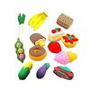 KJDSW Fast Food Shaped Eraser Set(4 PCS)