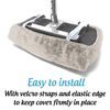 Top Glides DELUXE Universal Knee Walker Pad Cover (Beige)
